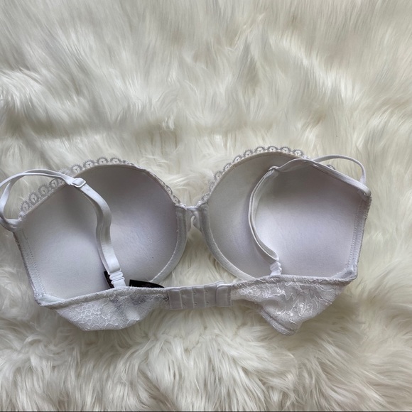 Victoria Secret Very Sexy White Lace Push-up 32DDD - Picture 4 of 11